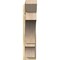 Ekena Millwork Balboa Slat Rough Sawn Outlooker, Douglas Fir, 8"W x 34"D x 34"H OUT08X34X34BOA06RDF - alternate 2
